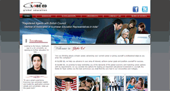 Desktop Screenshot of globeedconsultancy.com